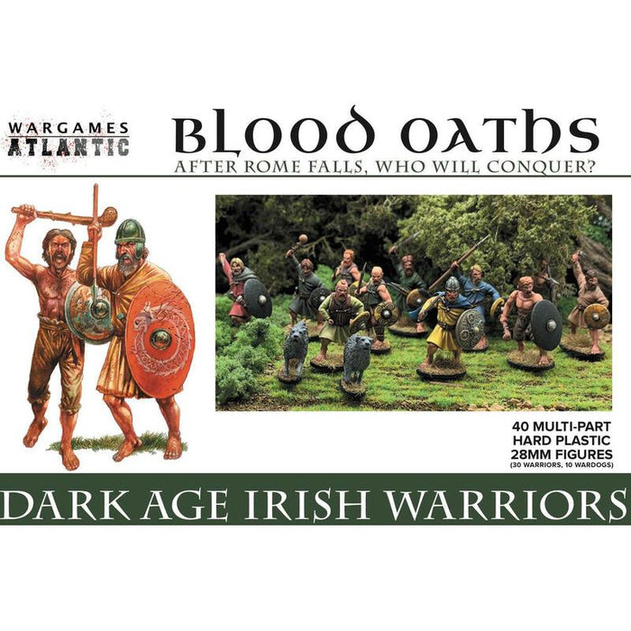 Wargames Atlantic DARK AGE IRISH - 32 Multi-part plastic figures New