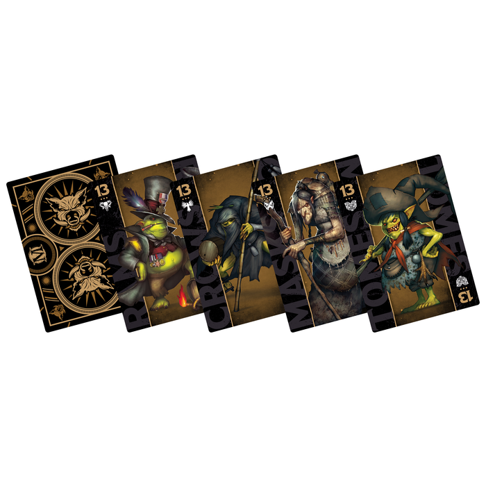 Malifaux M3E Fate Deck - Bayou Theme New