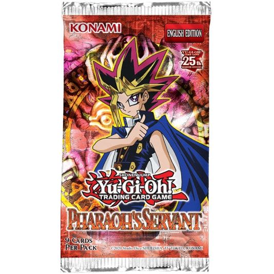 YUGIOH 25A PHARAOHS SERVANT BOOSTER PACK (x1) New - Tistaminis