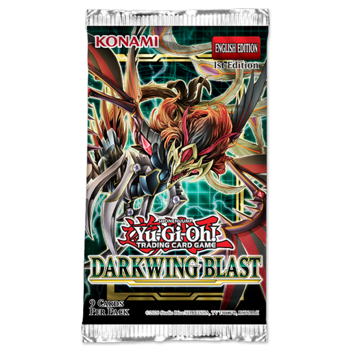 Yugioh Darkwing Blast Booster Pack New - Tistaminis