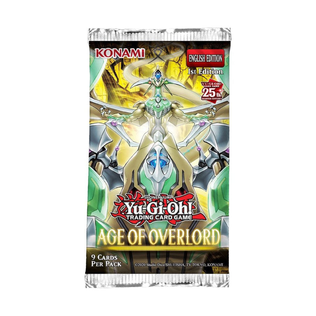 Yugioh Age of Overlord Booster Pack (x1) New - Tistaminis