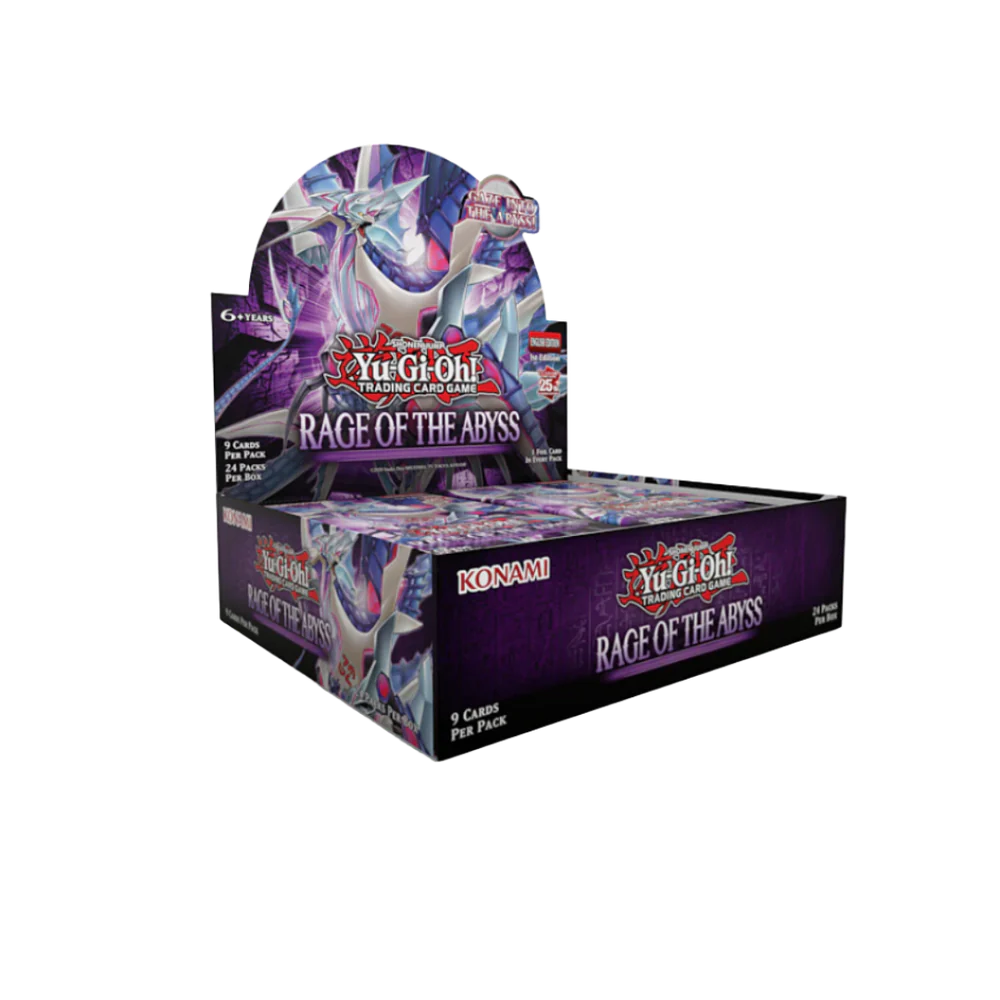 Yugioh Rage of the Abyss Booster Box Oct-11 Pre-Order - Tistaminis