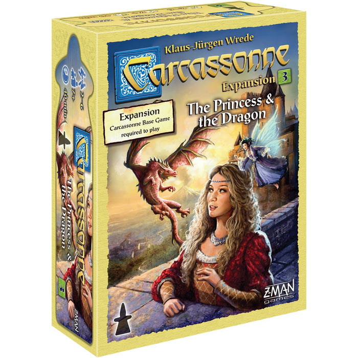 CARCASSONNE: EXP #3 - THE PRINCESS & THE DRAGON New