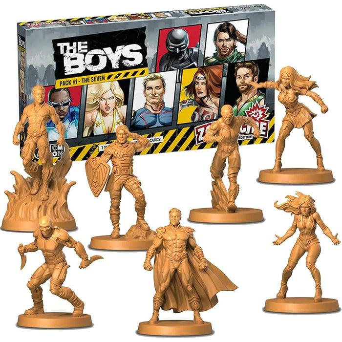 ZOMBICIDE - 2ND EDITION: THE BOYS PACK #1 - THE SEVEN New - Tistaminis