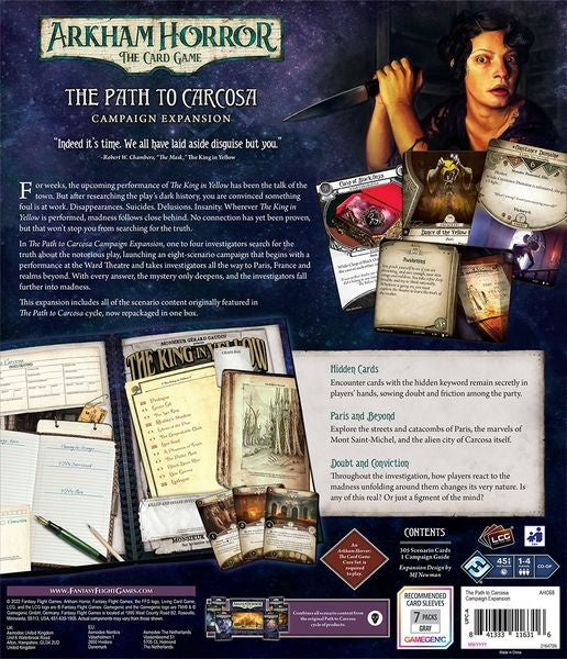 Arkham Horror LCG: The Path to Carcosa Campaign Expansion