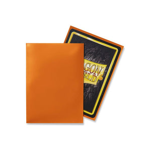 Dragon Shield Sleeves Classic Orange (100) New - Tistaminis