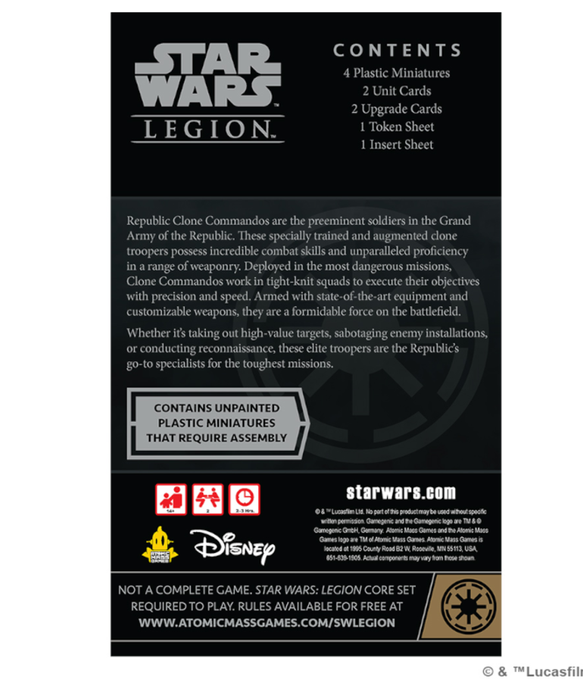 Star Wars: Legion: Republic Clone Commandos