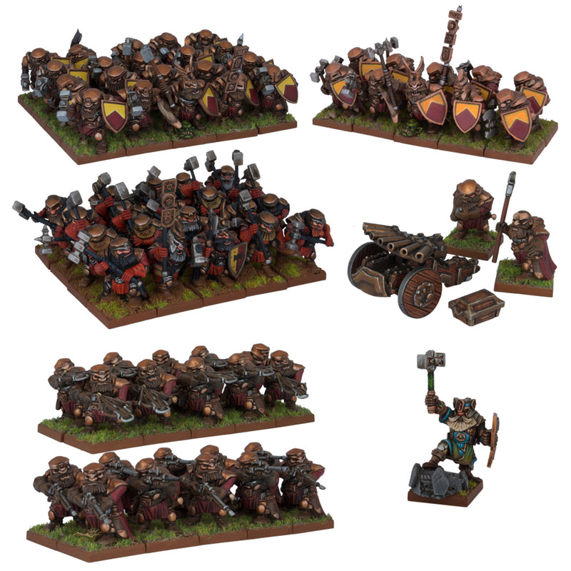 Kings Of War Dwarf Army New - Tistaminis