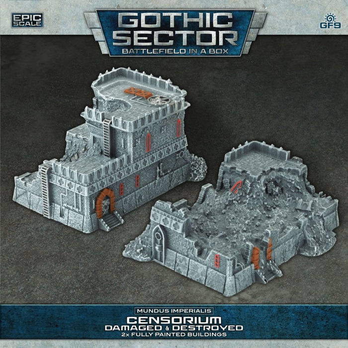 Battlefield in a Box Mundus Imperialis - Censorium (Damaged & Destroyed x2)	Feb 8 Pre-Order