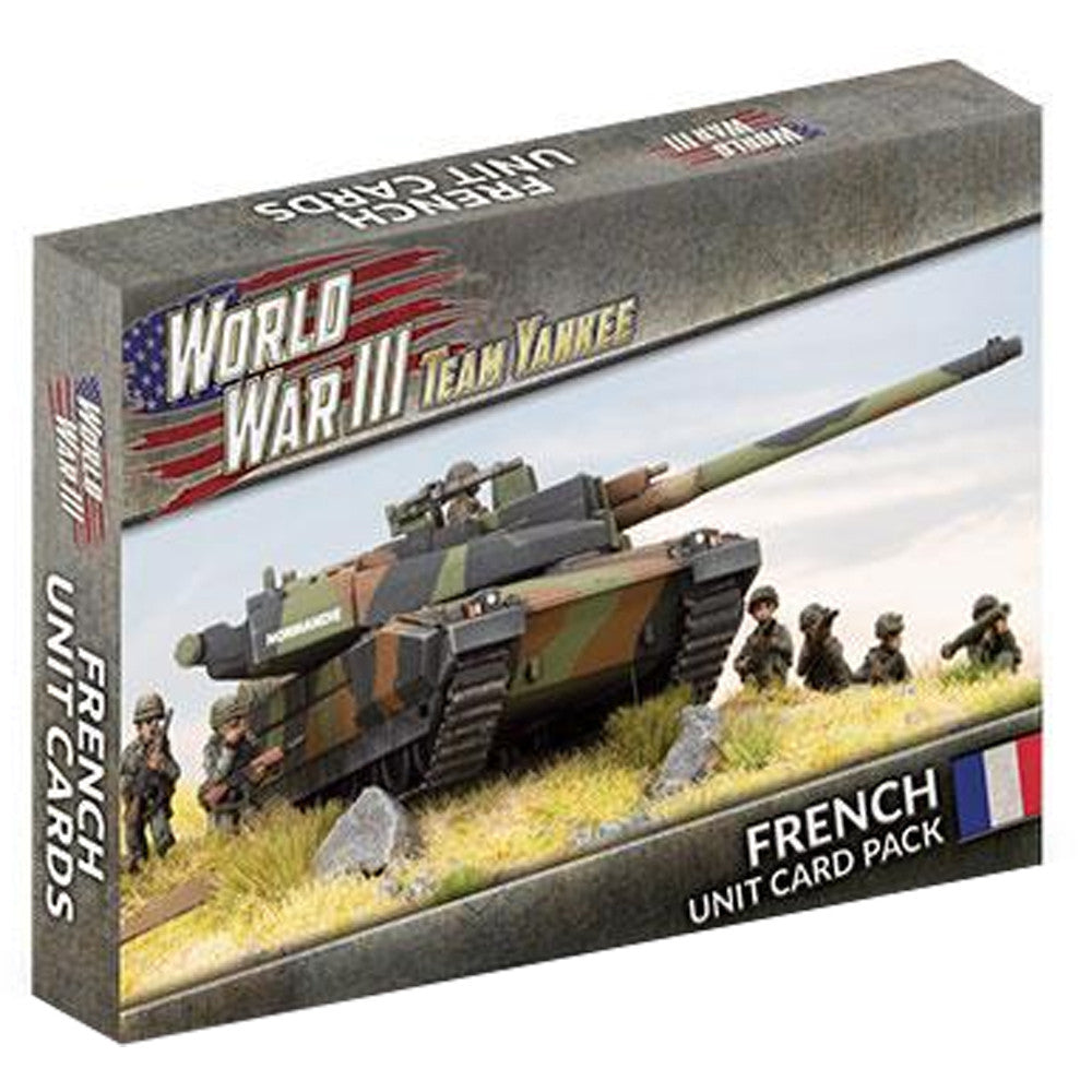 Team Yankee French Unit Card Pack NEW - Tistaminis