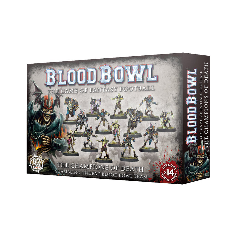 BLOOD BOWL: THE CHAMPIONS OF DEATH SHAMBLING UNDEAD TEAM - Tistaminis