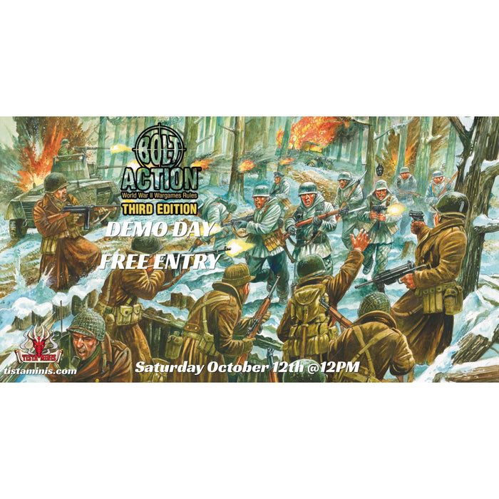 Bolt Action Third Edition DEMO DAY - October 12