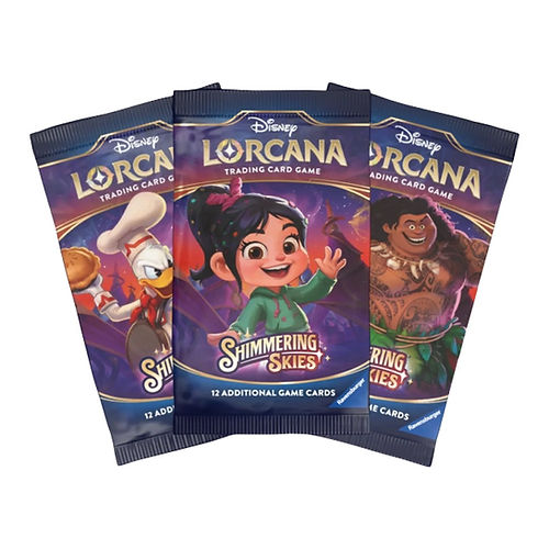 DISNEY LORCANA SHIMMERING SKIES BOOSTER PACK (x1)