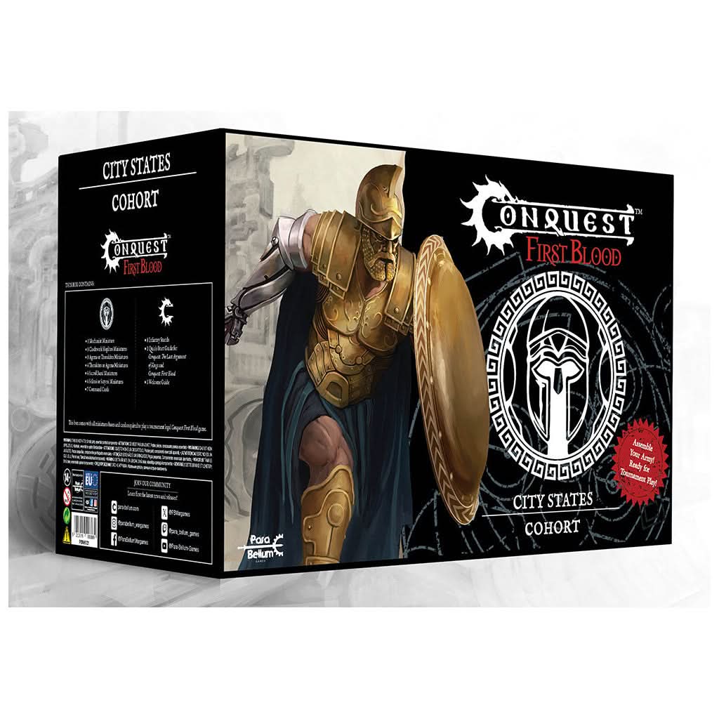 Conquest City States First Blood Starter Set – 38mm Army Box