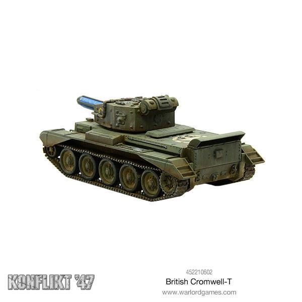 Bolt Action: Konflikt '47 - British Cromwell with Tesla Cannon New - Tistaminis