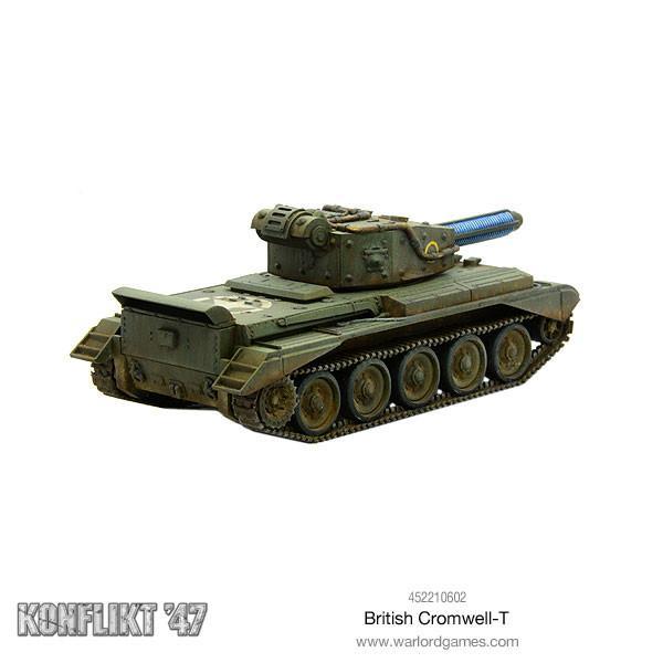 Bolt Action: Konflikt '47 - British Cromwell with Tesla Cannon New - Tistaminis