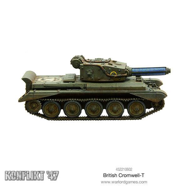 Bolt Action: Konflikt '47 - British Cromwell with Tesla Cannon New - Tistaminis