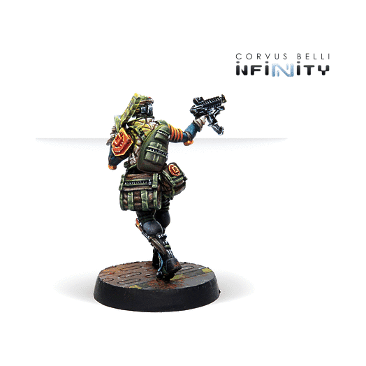 Infinity: NA2 Cube Jagers, Mercenary Recoverers (SMG) New - Tistaminis