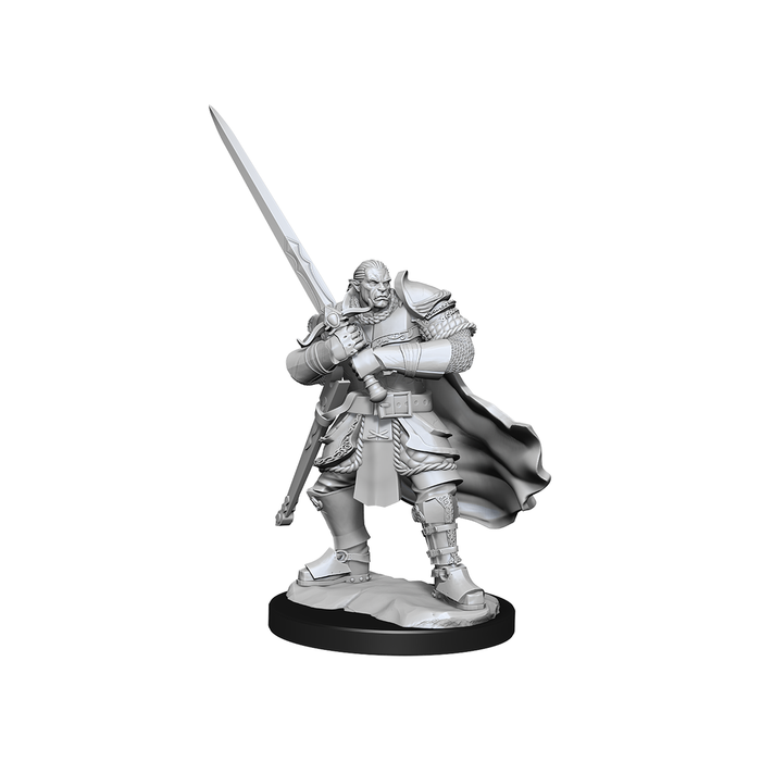 Dungeons and Dragons Nolzur's Marvelous Miniatures:Wave 15:Half-Orc Paladin Male - Tistaminis