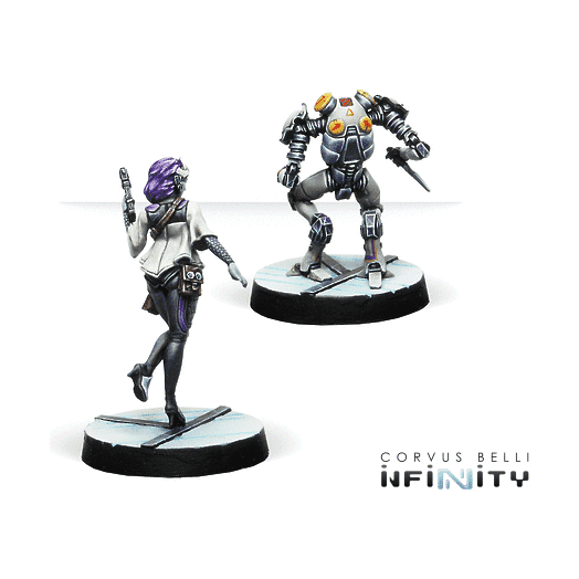 Infinity: ALEPH Danavas Hacker & Karkata Remote Ancillary Unit New - Tistaminis