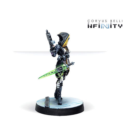 Infinity: ALEPH Dart, Optimate Huntress (SMG, Grenades) New - Tistaminis