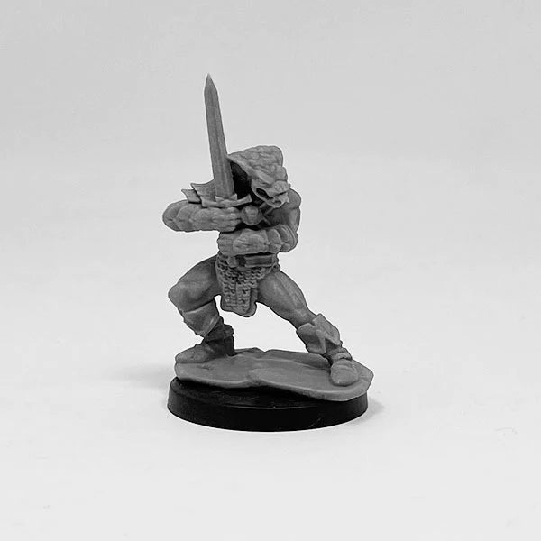 Next Level Miniatures Serpentfolk Barbarian New - Tistaminis