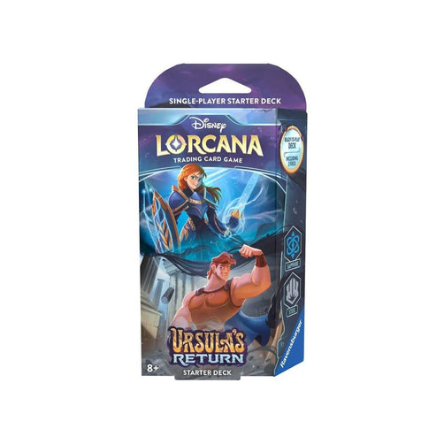 Disney Lorcana: Ursula's Return: Starter Deck - Sapphire / Steel New