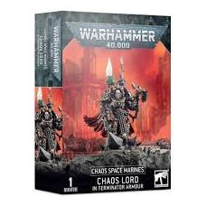 CHAOS SPACE MARINES LORD IN TERMINATOR ARMOR