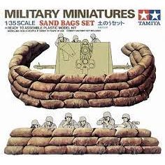 Tamiya Military Miniatures 1/35 Scale Sandbags Set - Tistaminis