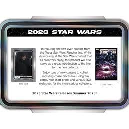 TOPPS 2023 STAR WARS TC HOBBY SUPER BOX (24 Packs) New