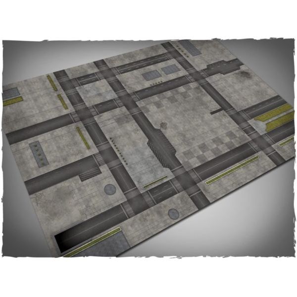 Deepcut Studio Cityscape #1 4x6 Game Mat New - Tistaminis