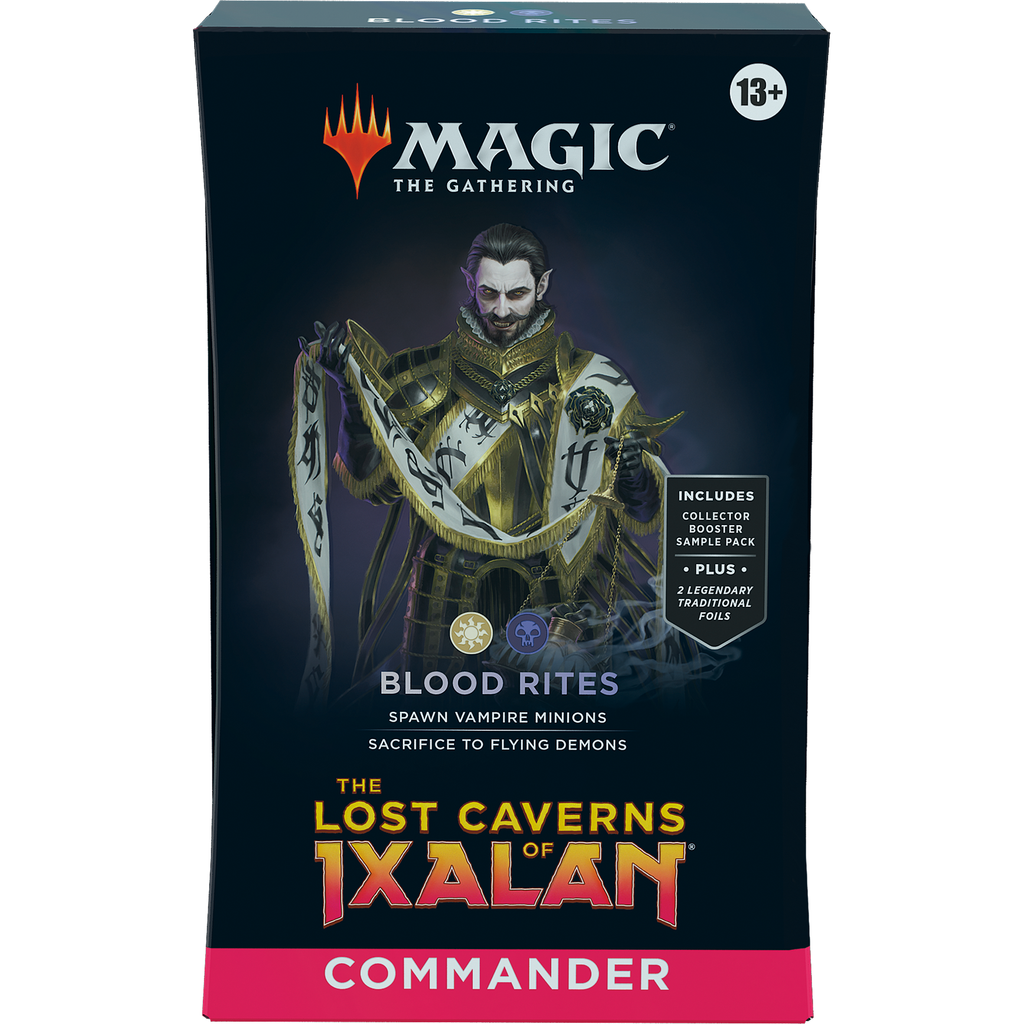 Magic the Gathering Lost Caverns of Ixalan Commander - Blood Rites - Nov-17 Pre-Order - Tistaminis