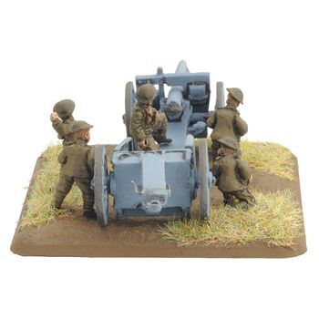 Great War 75mm mle 1897 gun, with two guns, 75mm Artillery Battery New