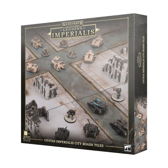 LEGIONS IMPERIALIS : CIVITAS IMPERIALIS CITY ROADS TILES - Tistaminis