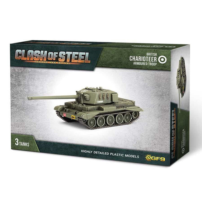 Clash of Steel Charioteer Medium Tank Troop (x3 Plastic)