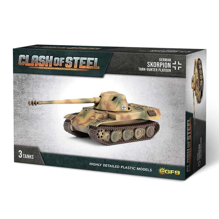 Clash of Steel Skorpion G Tank-hunter Platoon (x3 Plastic)