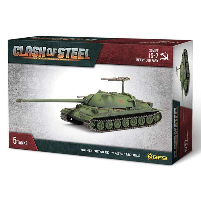 Clash of Steel IS-7 Heavy Tank Company (x5 Plastic)