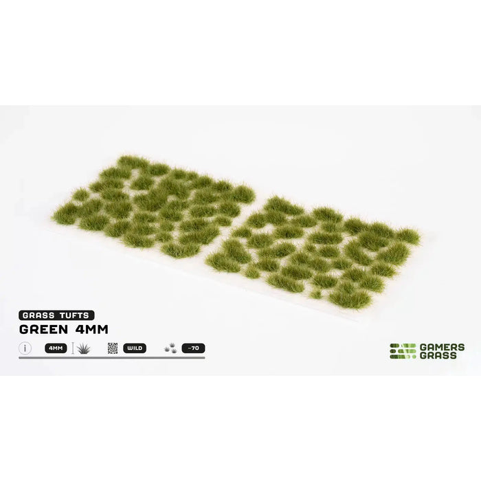 Gamers Grass Green 4mm Wild Tufts