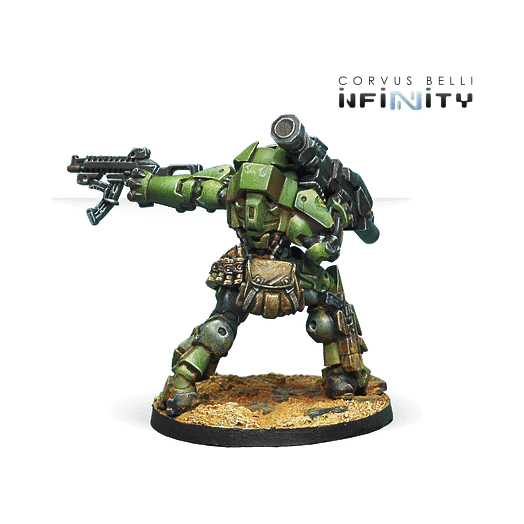 Infinity: Haqqislam Heavy Assault Regiment Al Fasid (Heavy RL) New - Tistaminis