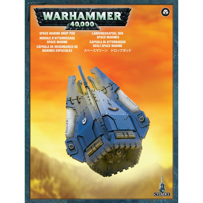 SPACE MARINES DROP POD - Tistaminis