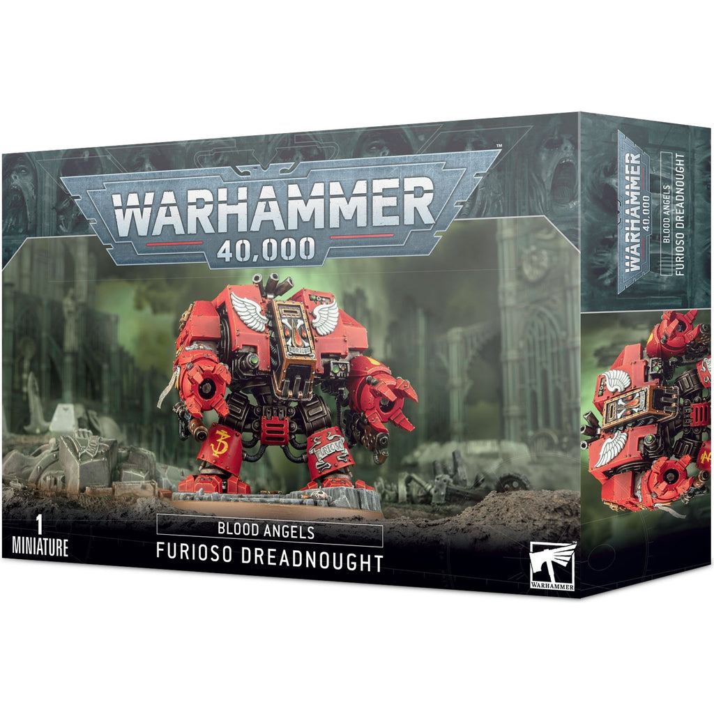 Warhammer Space Marines Blood Angels Furioso Dreadnought New - Tistaminis