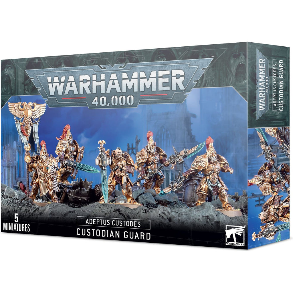 Warhammer Adeptus Custodes Custodian Guard Squad New - Tistaminis