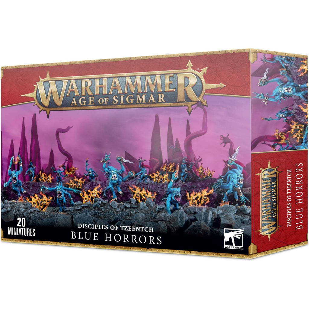 Warhammer Chaos Daemons Blue Horrors New - Tistaminis