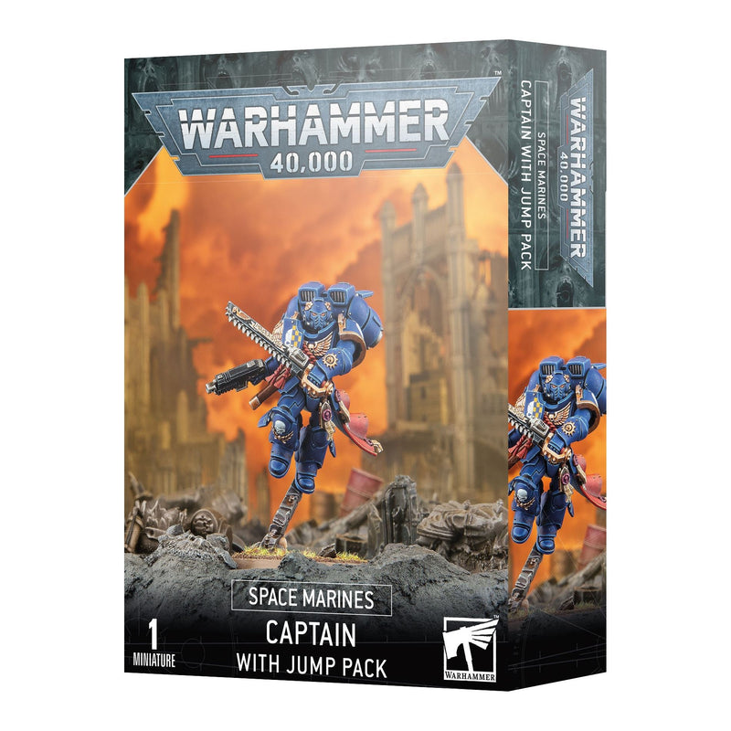SPACE MARINES: CAPTAIN WITH JUMP PACK NEW PRE-ORDER - Tistaminis