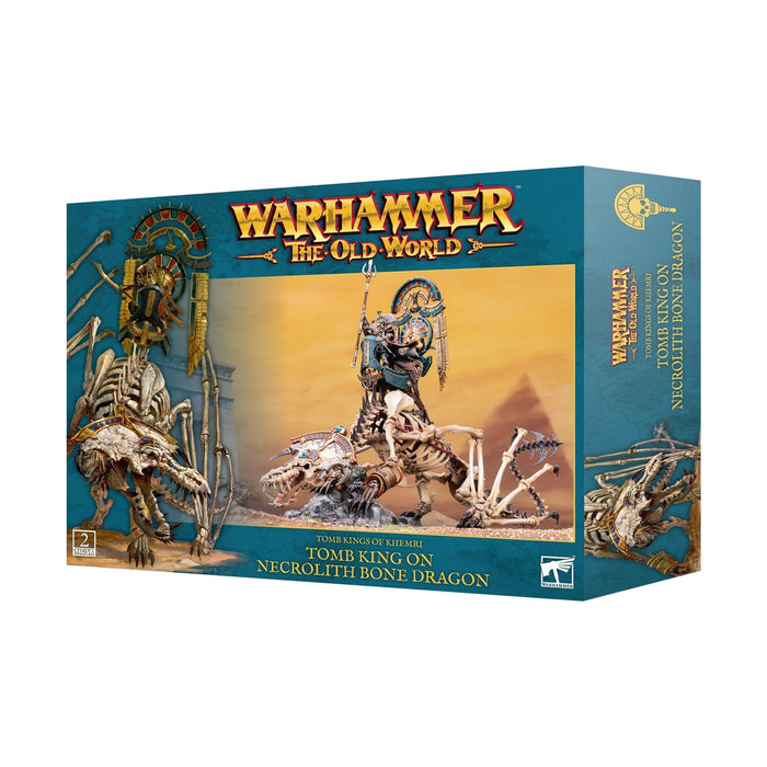 TOMB KING ON NECROLITH BONE DRAGON PRE-ORDER - Tistaminis