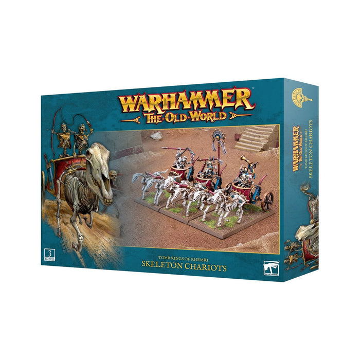 TOMB KINGS OF KHEMRI: SKELETON CHARIOTS PRE-ORDER - Tistaminis