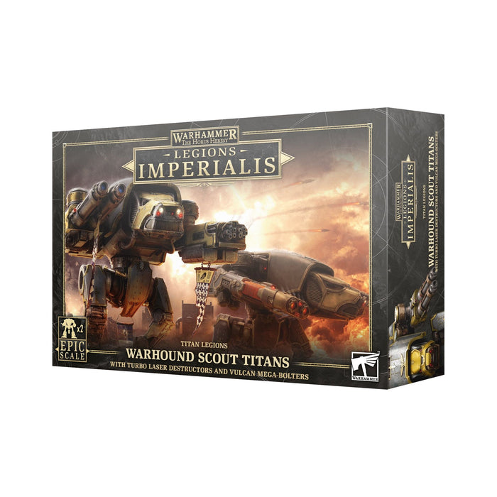 LEGIONS IMPERIALIS:WARHOUND SCOUT TITANS - Tistaminis