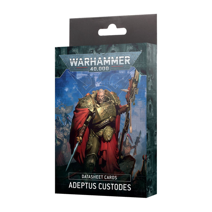 DATASHEET CARDS: ADEPTUS CUSTODES Pre-Order - Tistaminis