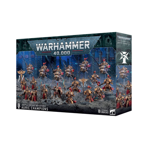 ADEPTUS CUSTODES BATTLEFORCE: AURIC CHAMPIONS - PRE ORDER - Tistaminis