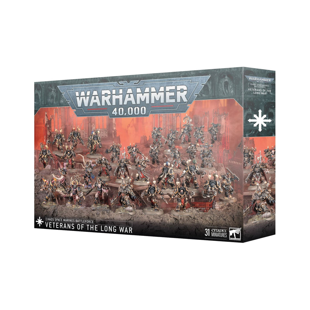 CHAOS SPACE MARINES BATTLEFORCE:VETERANS OF THE LONG WAR PRE-ORDER - Tistaminis